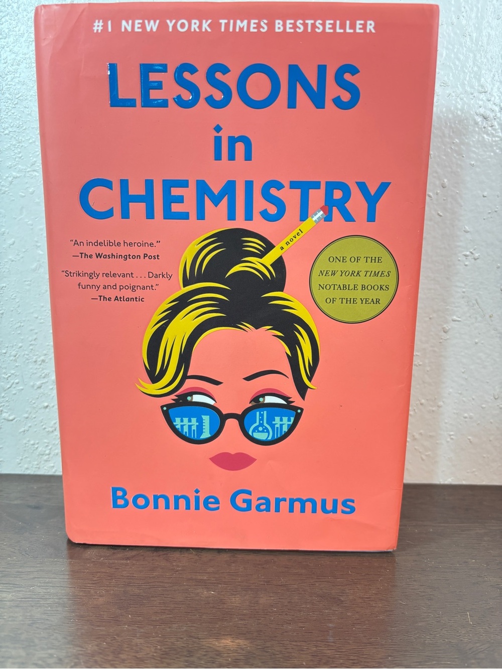 Lessons in Chemistry by Bonnie Garmus  Hardcover Book